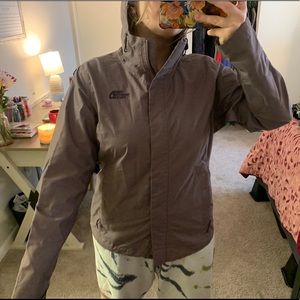 Purple Northface Raincoat